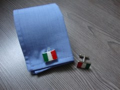 gemelli bandiera Italiana